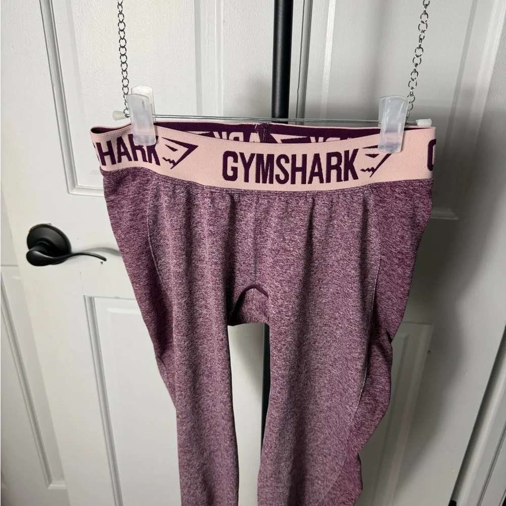 Gymshark Women's Flex Seamless Leggings Small Burgundy